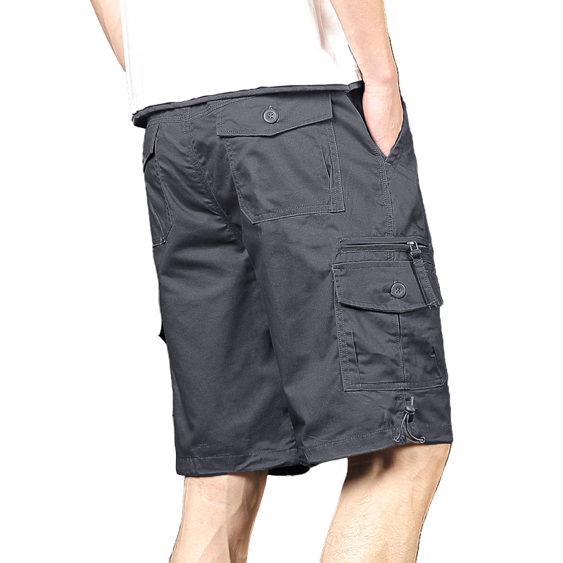 Men'S Fashion Loose Pants - Pantalones Cortos Cargo para Hombre, Moda