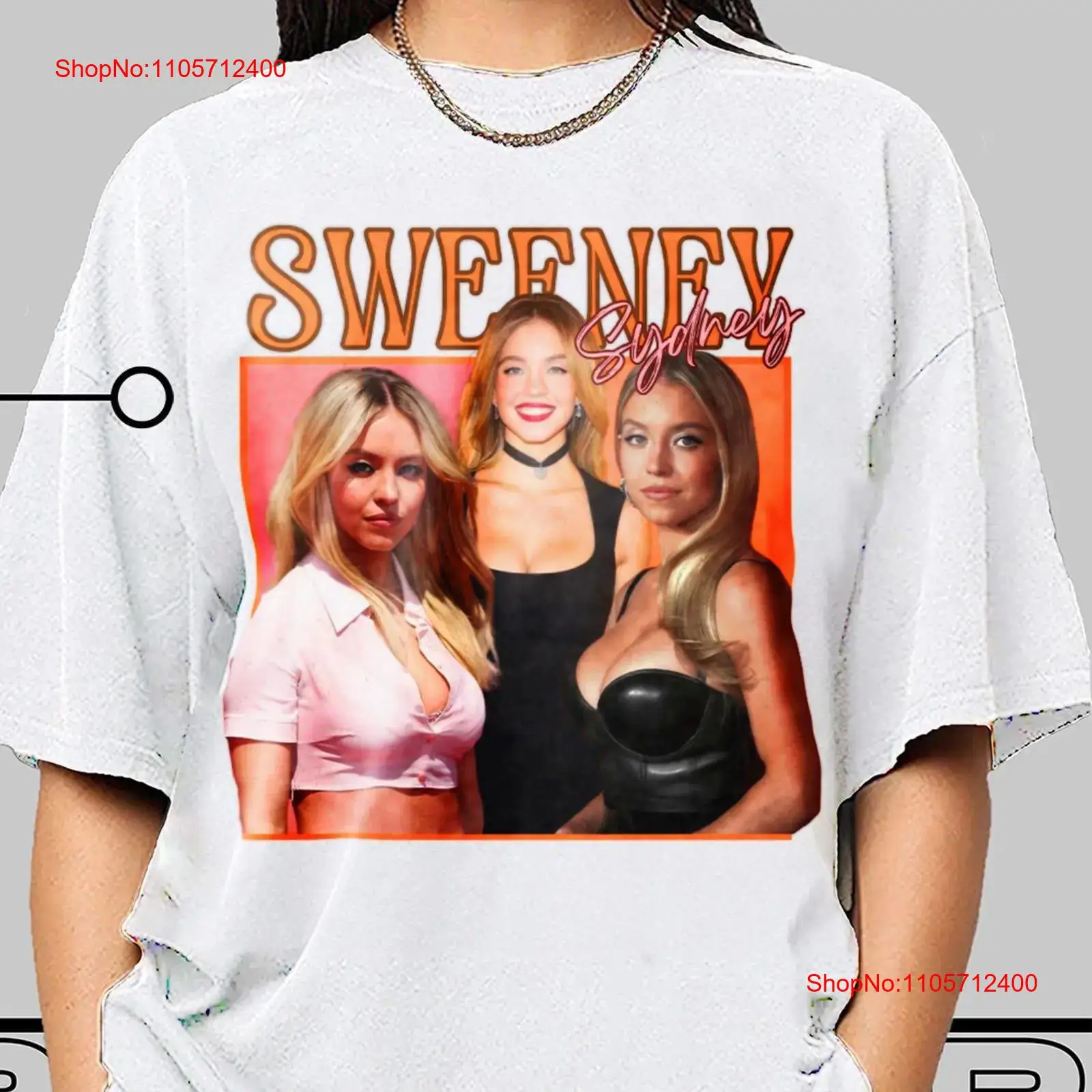Men'S Fashion Sydney - Camiseta de Sydney Sweeney, estilo vintage,