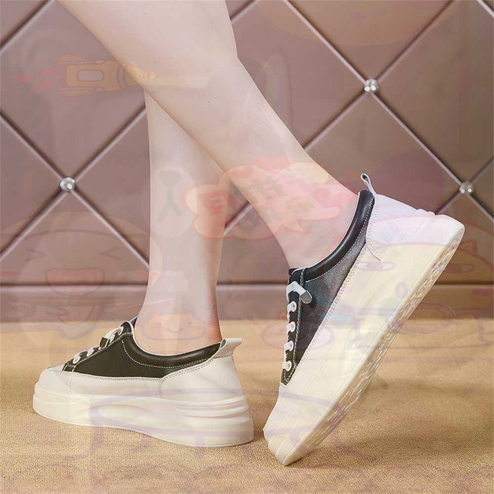 Men'S Fashion Over 40 - Mocasines gruesos con cordones para mujer,