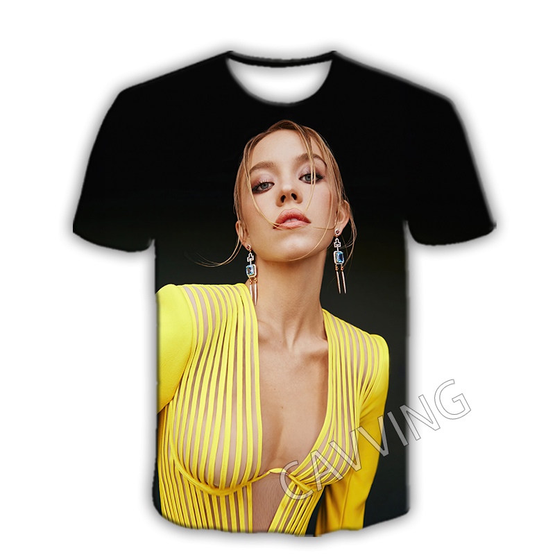 Men'S Fashion Sydney - Camisetas Casuales con Estampado 3D de