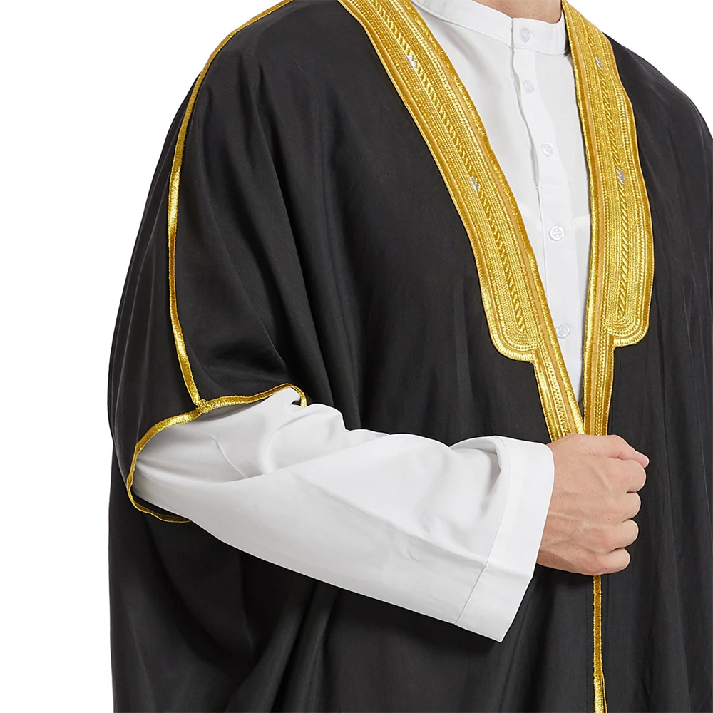 Dubai Men'S Fashion - Túnica musulmana para hombre de Oriente