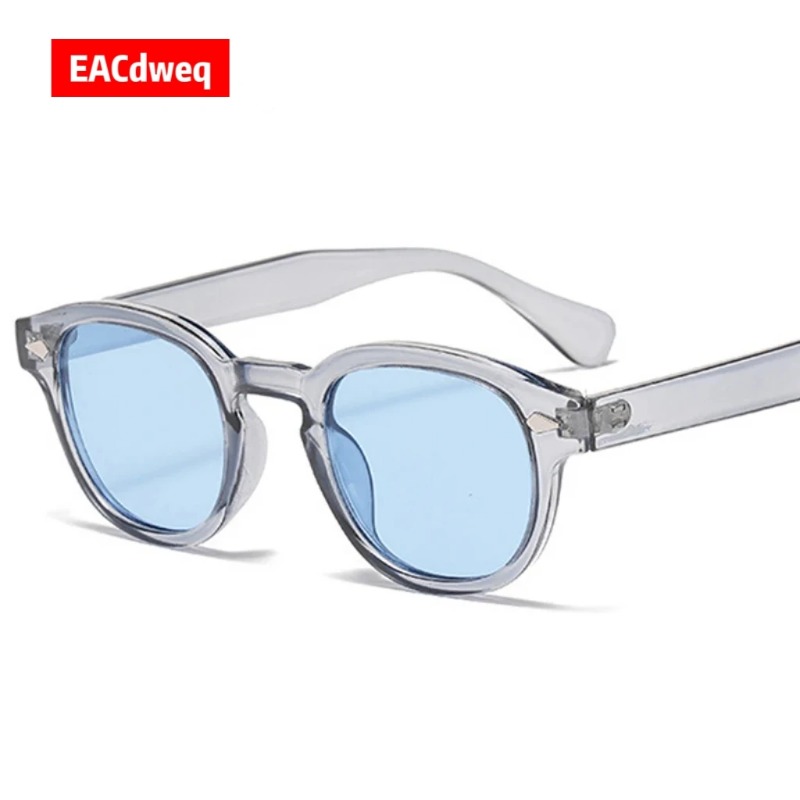 Men'S Fashion Round Glasses - Gafas de Sol Redondas Vintage para