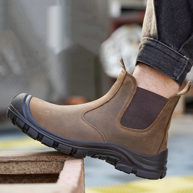 Men'S Fashion Xxl - Botas de trabajo con puntera de