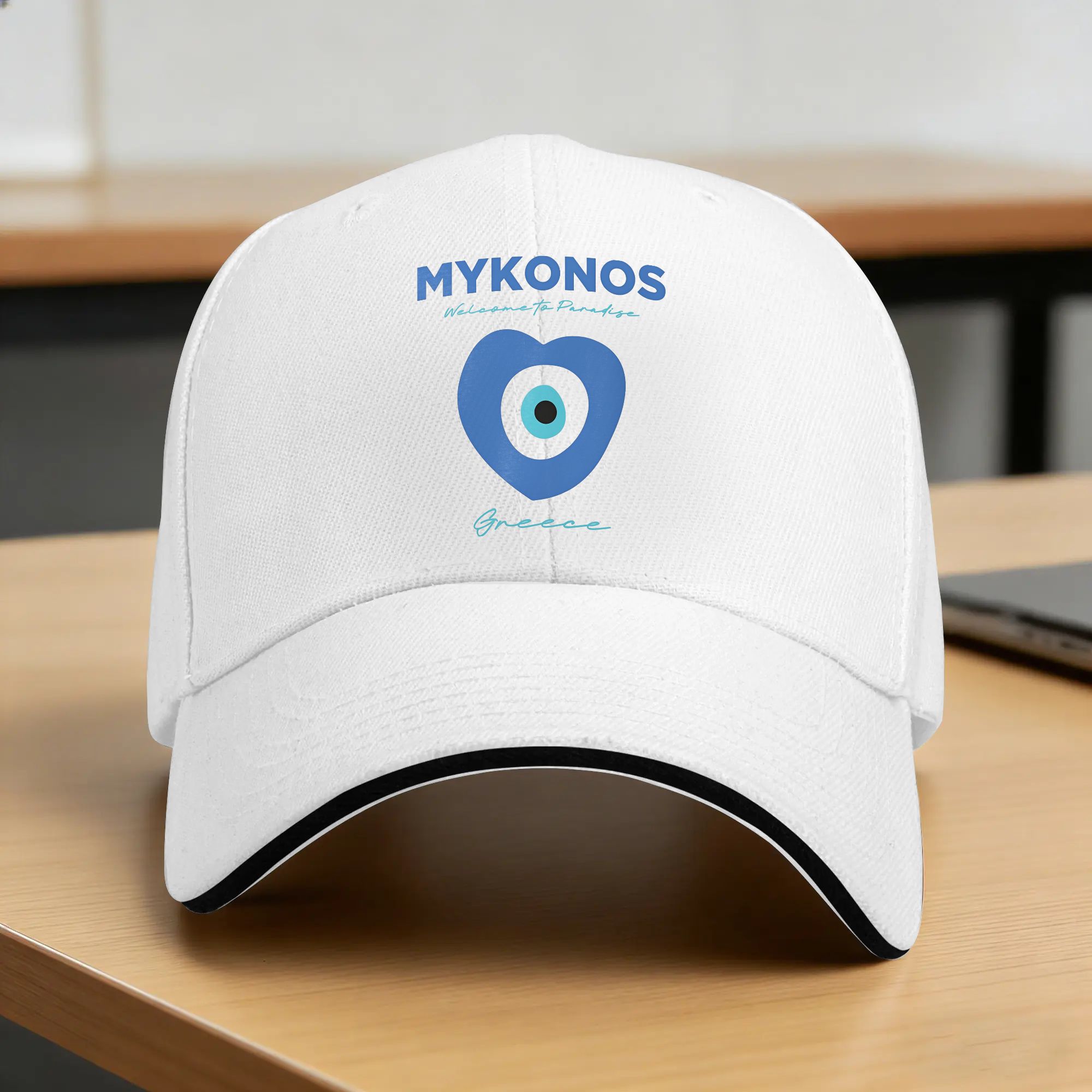 Men'S Fashion Greece - MYKONOS-GREECE Gorra de béisbol con protección