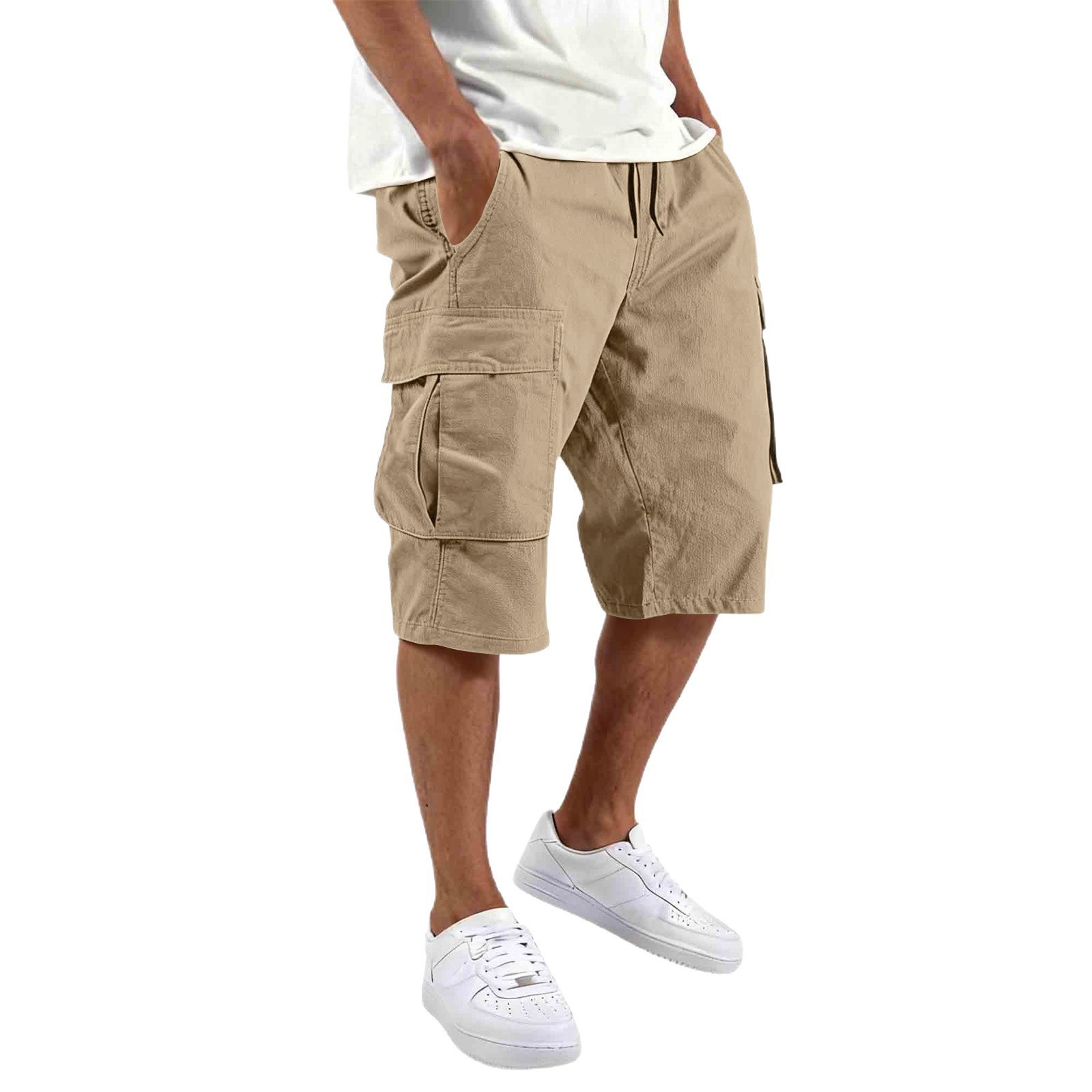 Men'S Fashion Loose Pants - Pantalones Cortos Cargo de Verano 2026
