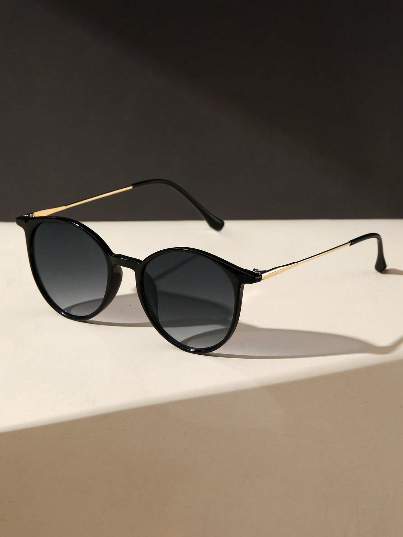 Men'S Fashion Round Glasses - 1 unidad de gafas de sol