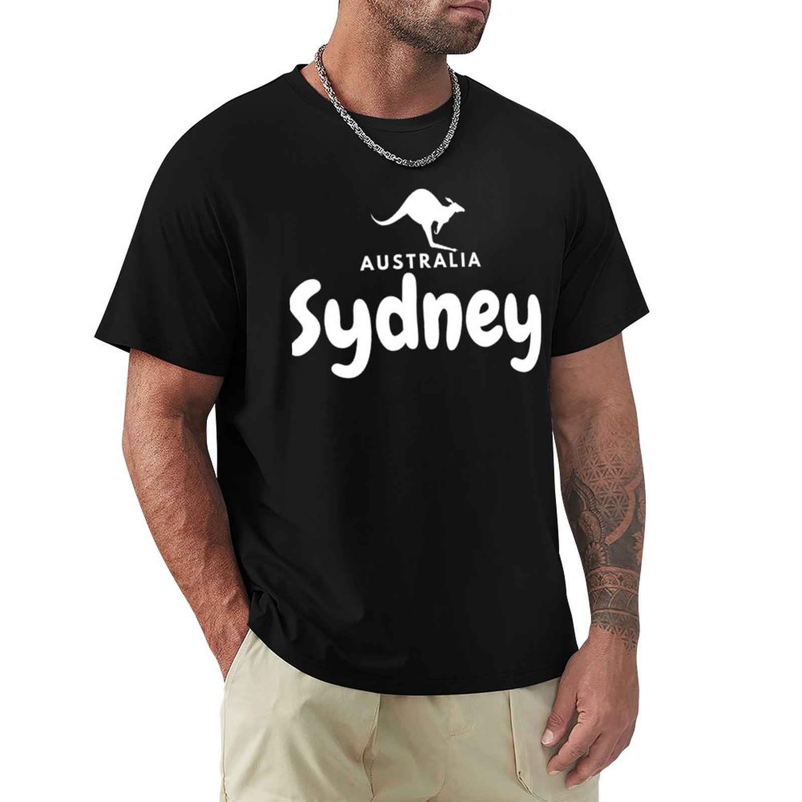 Men'S Fashion Sydney - Camiseta de Sydney, Australia, camiseta informal