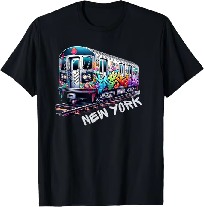 Men'S Fashion Nyc - Camiseta Vintage Retro de coche de