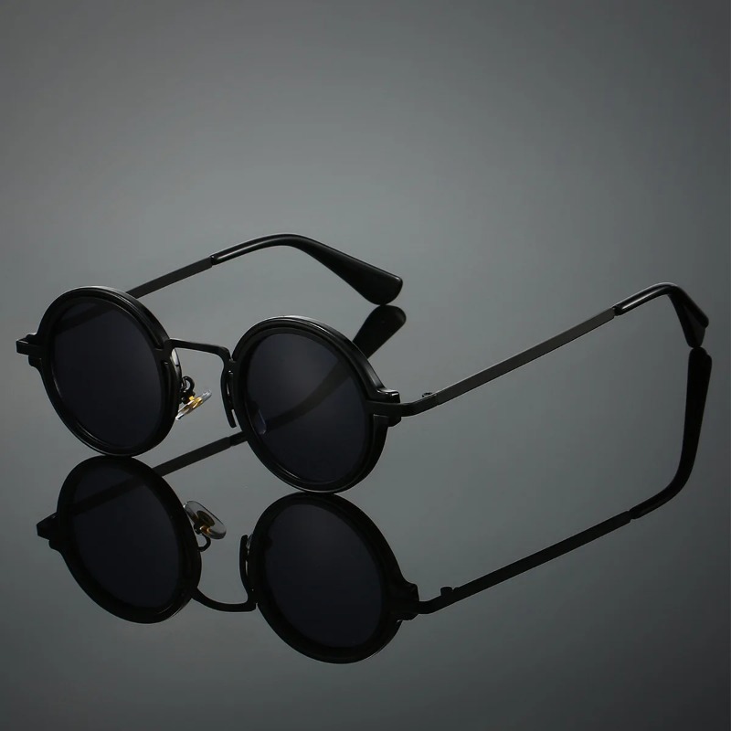 Men'S Fashion Round Glasses - Nuevas gafas de sol retro con