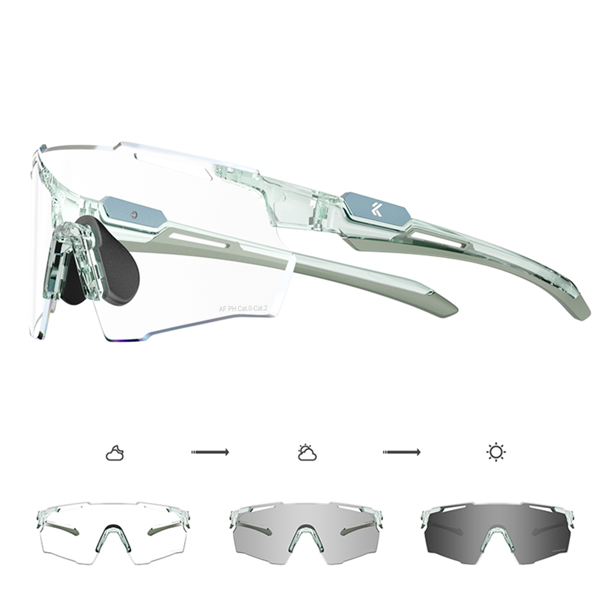 Men'S Fashion Glasses 2026 - Gafas de Ciclismo Kapvoe 2026, Gafas