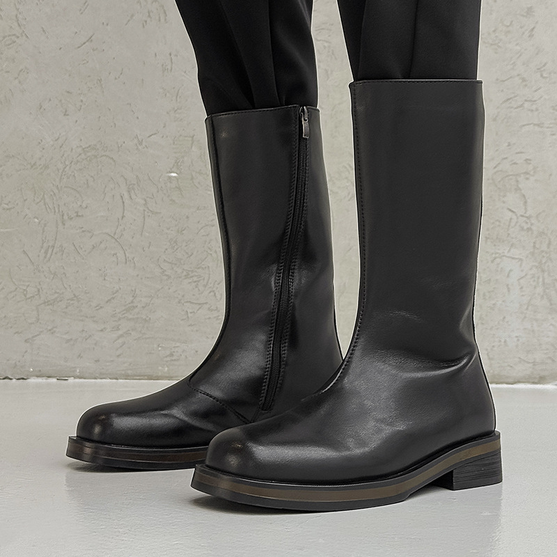 Chelsea Boots Men - Botas Chelsea de plataforma para hombre,