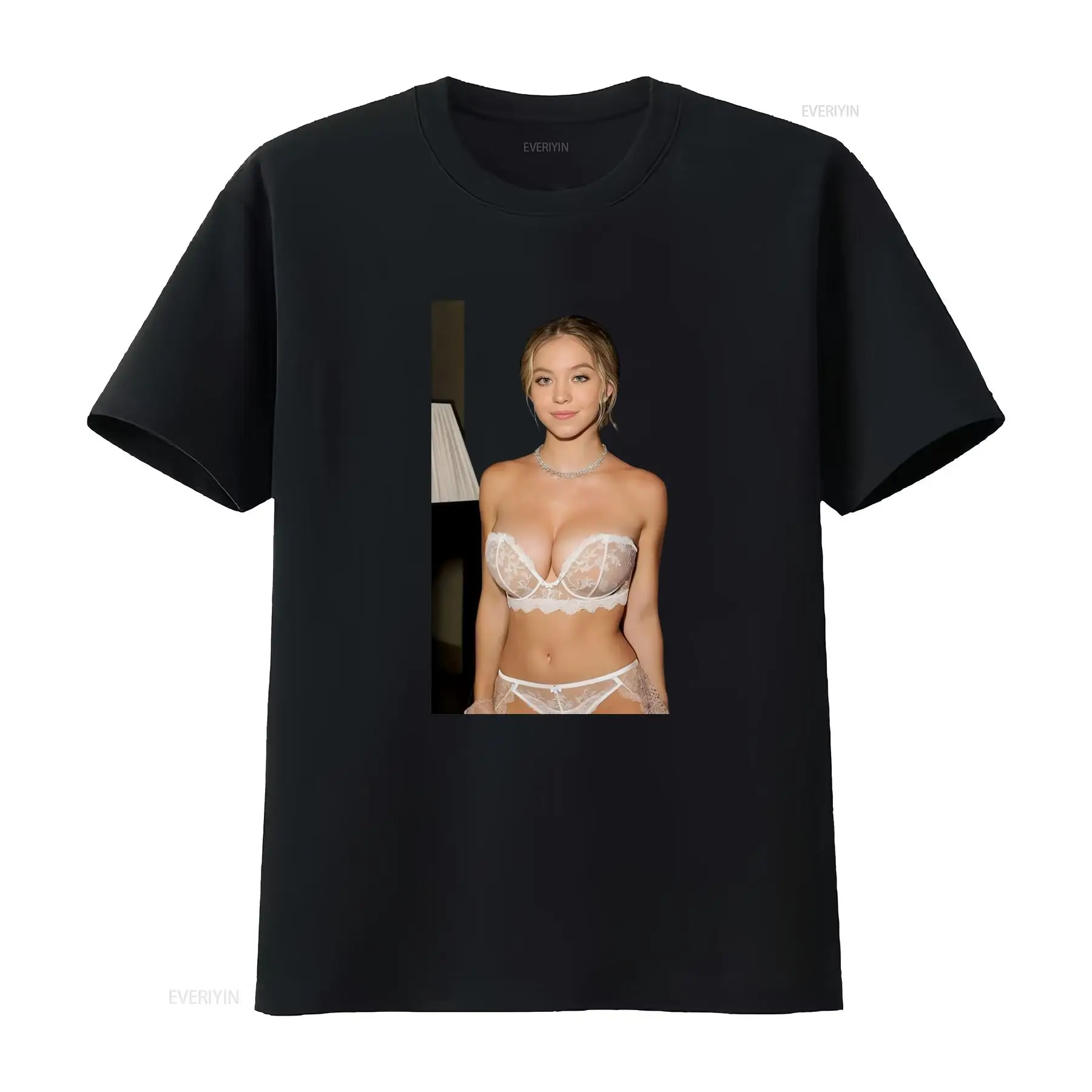 Men'S Fashion Sydney - Camiseta inspirada en Sydney Sweeney, elegante