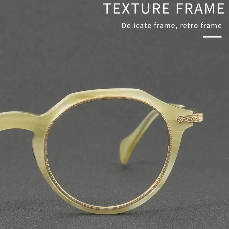 Gafas de acetato y titanio de  - Men'S Fashion Glasses 2026 reseña y precio