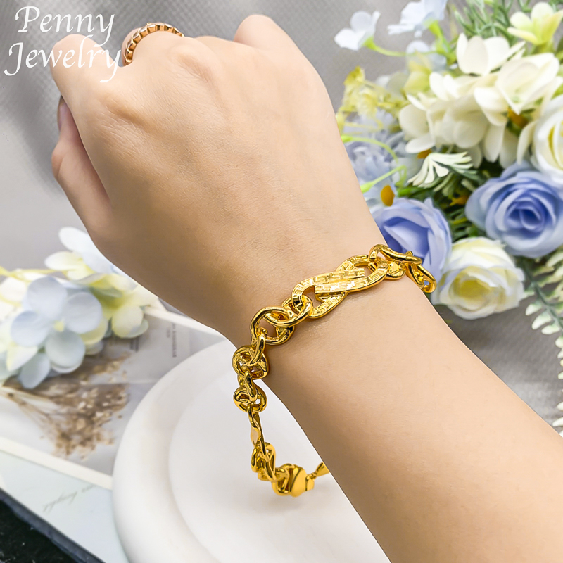Conjunto de Joyería Chapada en - Dubai Men'S Fashion reseña y precio