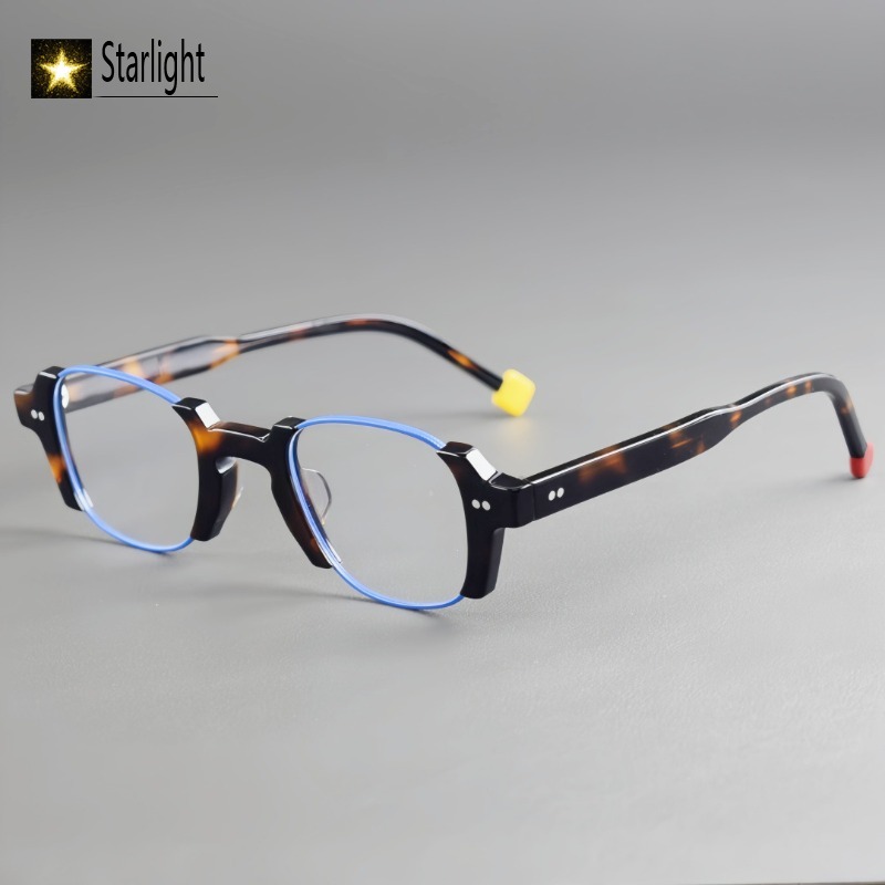 Gafas Retro de Acetato de Alta - Men'S Fashion Glasses 2026 reseña y precio