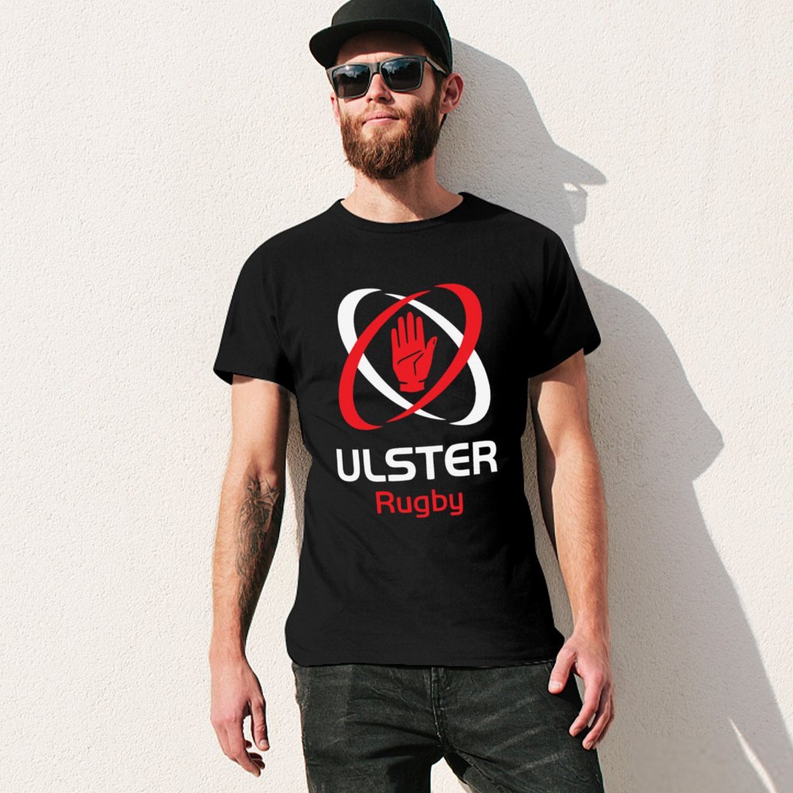 IRFU - Camiseta con diseño icó - Mens Fashion Rugby Shirts reseña y precio