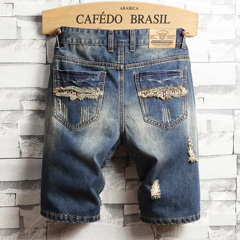 Shorts Vaqueros Rotos de Hip-h - Men'S Fashion Loose Pants reseña y precio