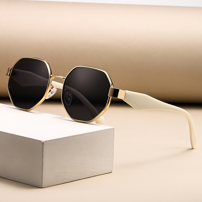 Gafas de sol retro con montura - Men'S Fashion Round Glasses reseña y precio