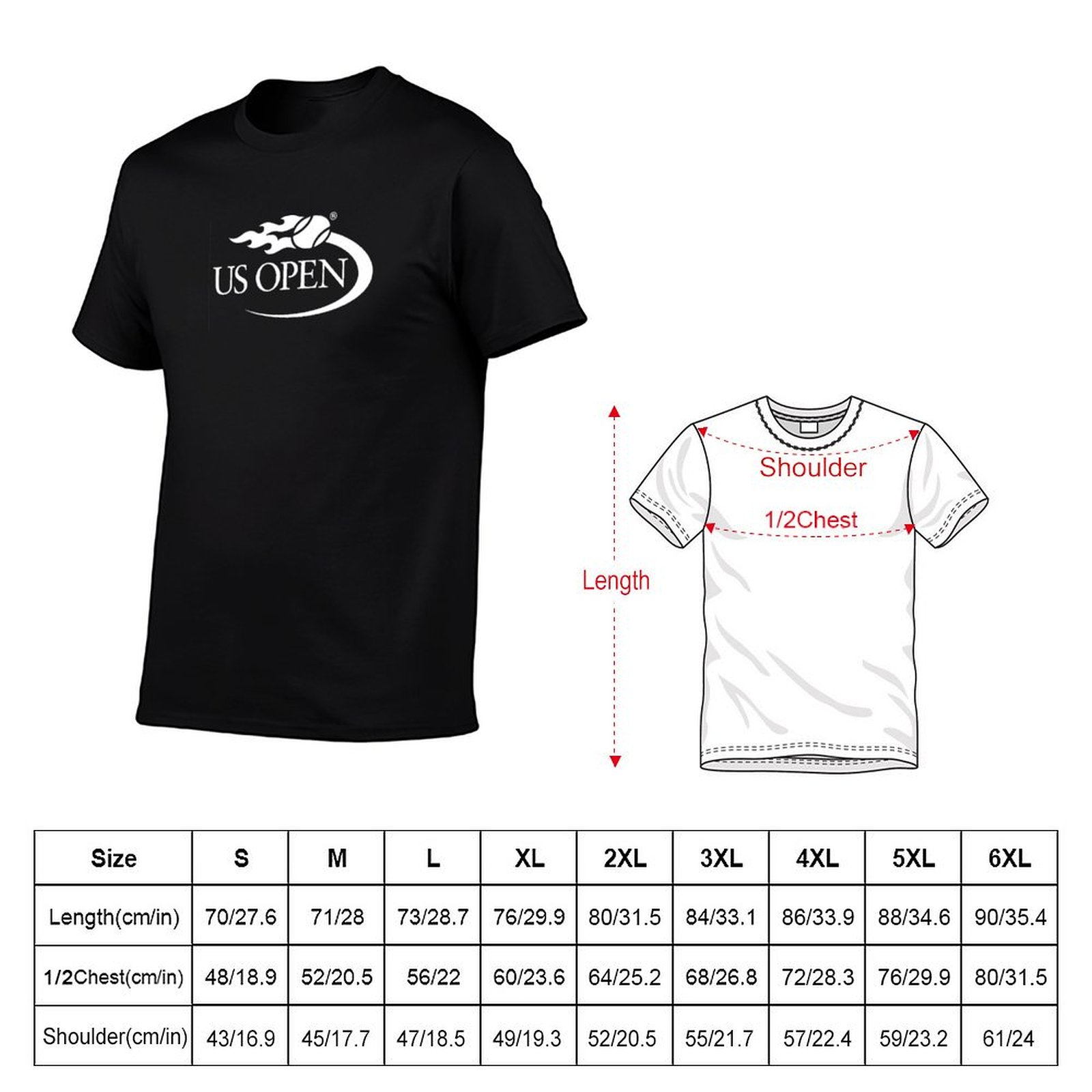 Camiseta de tenis nyc us open  - Men'S Fashion Nyc reseña y precio