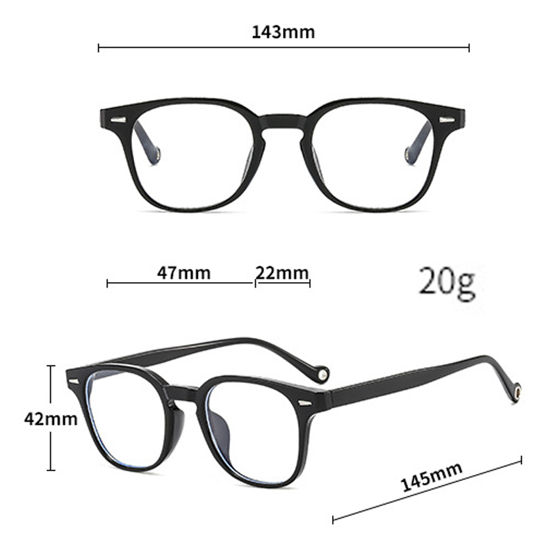 1 montura redonda y sencilla,  - Men'S Fashion Round Glasses reseña y precio