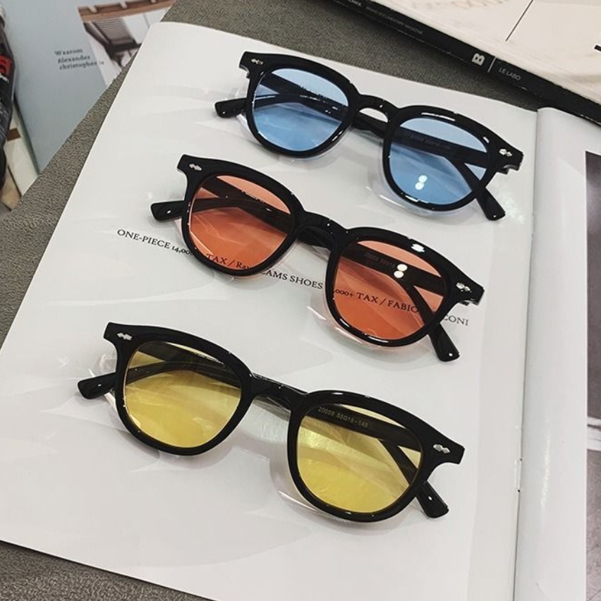 Nuevas Gafas de Sol Redondas P - Men'S Fashion Round Glasses reseña y precio