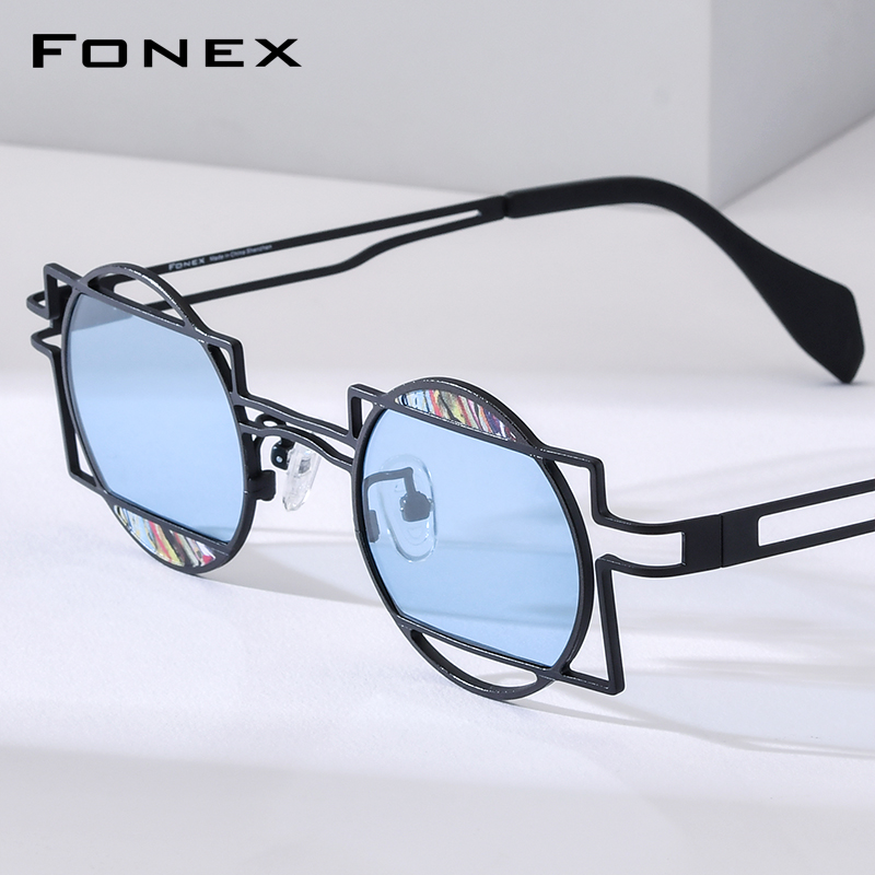 Gafas de Sol FONEX de Titanio  - Men'S Fashion Glasses 2026 reseña y precio
