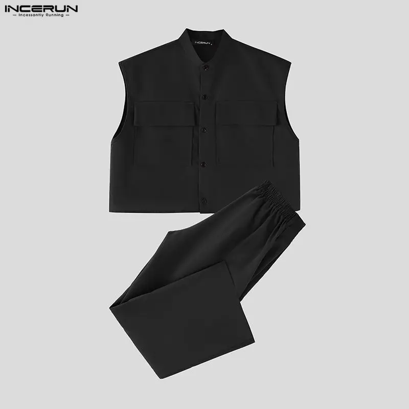 Conjuntos INCERUN para Hombre, - Men'S Fashion Loose Pants reseña y precio