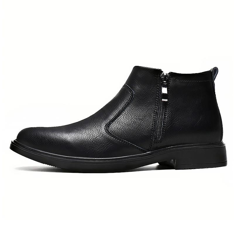 Zapatos de cuero de caña alta  - Chelsea Boots Men reseña y precio