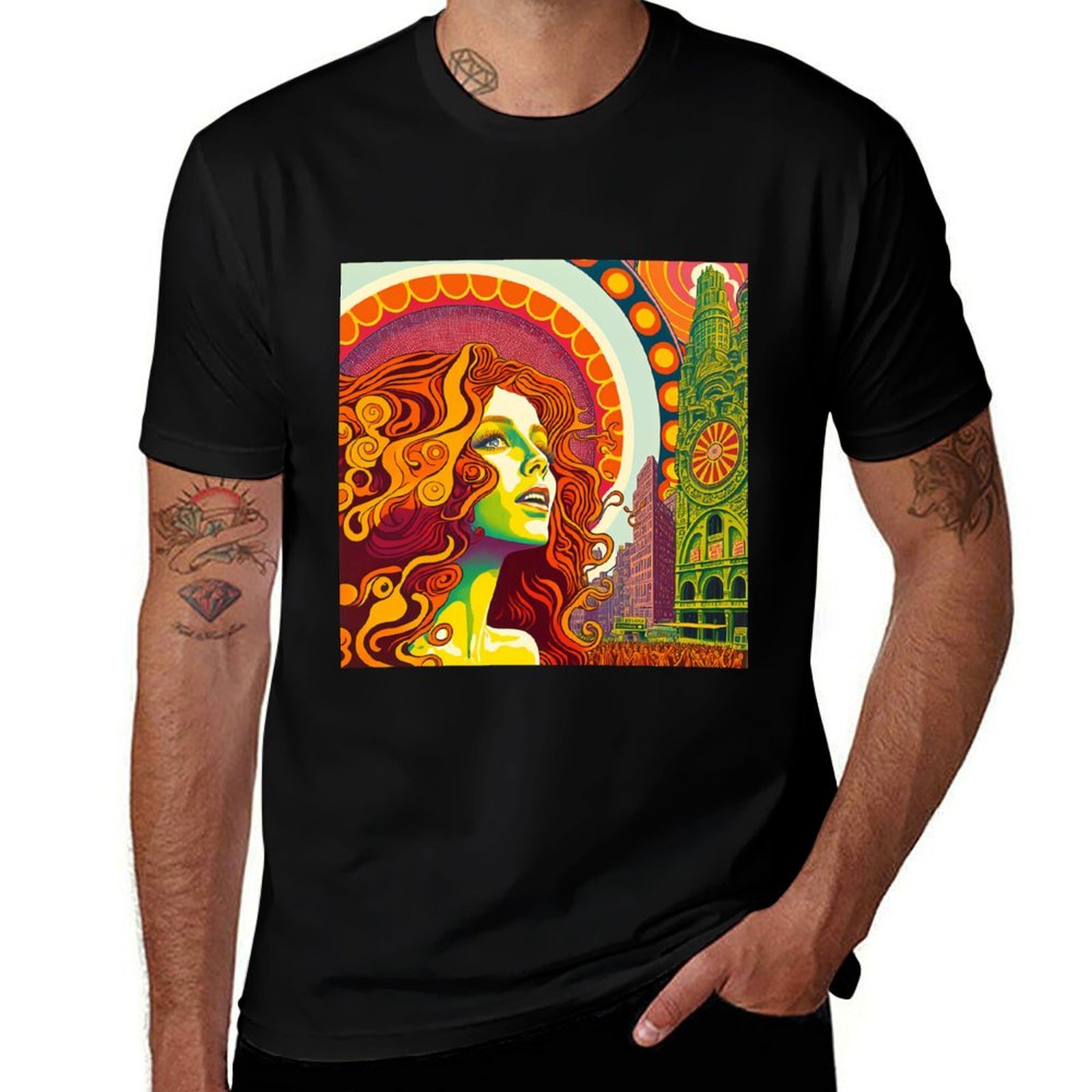 Camiseta retro de los años 70  - Men'S Fashion Nyc reseña y precio