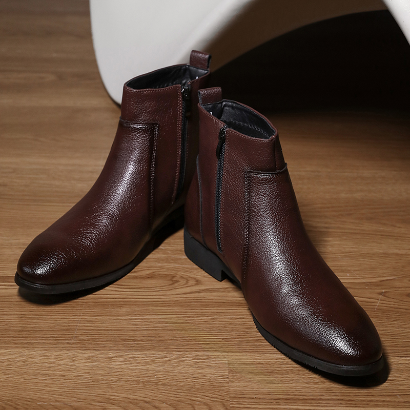 Botines de cuero suave para ho - Chelsea Boots Men reseña y precio