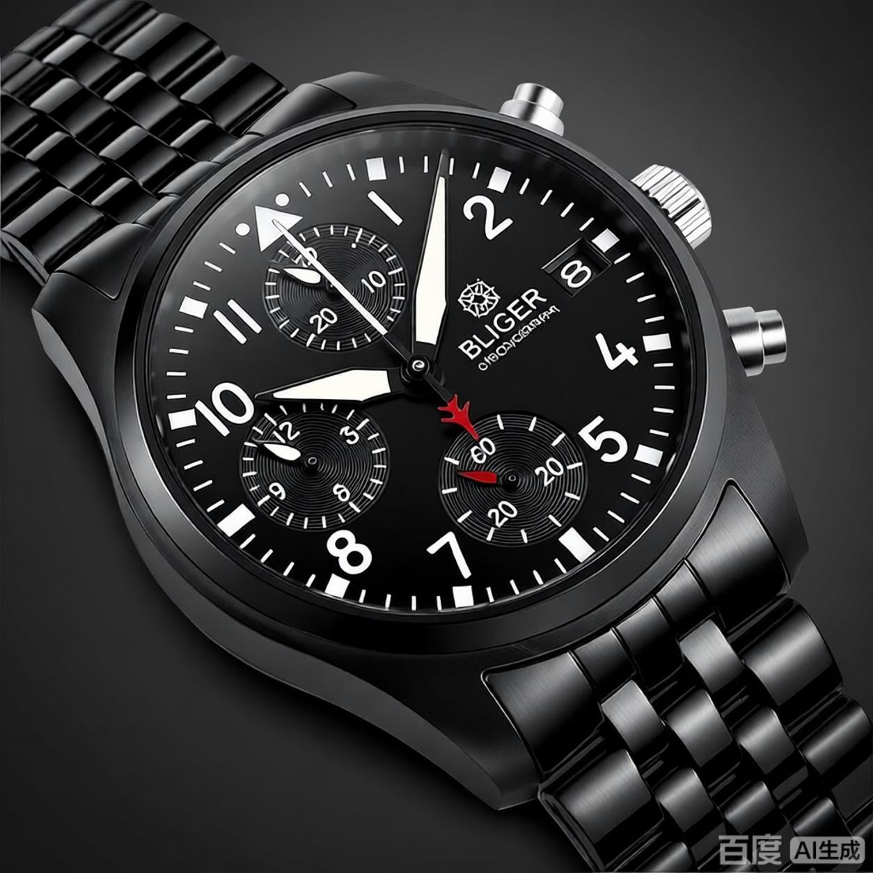 Reloj cronógrafo de aviador BL - Men'S Fashion Round Glasses reseña y precio