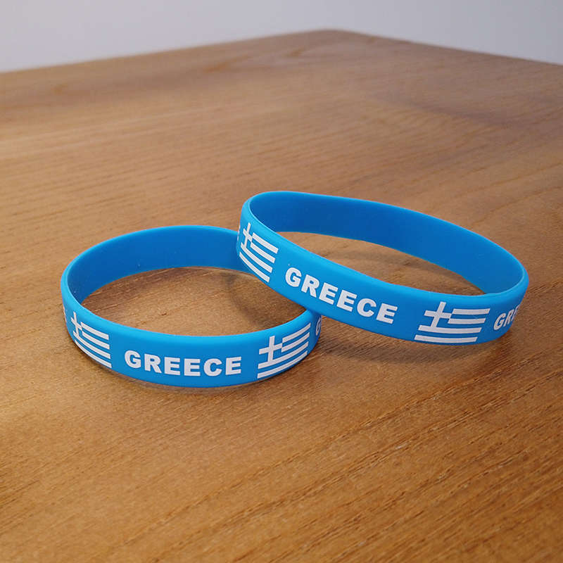 Pulsera de silicona con bander - Men'S Fashion Greece reseña y precio