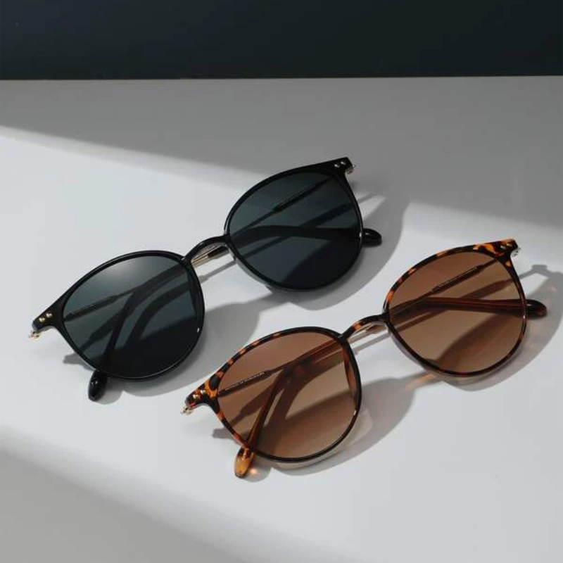 2 pares de gafas de sol redond - Men'S Fashion Round Glasses reseña y precio