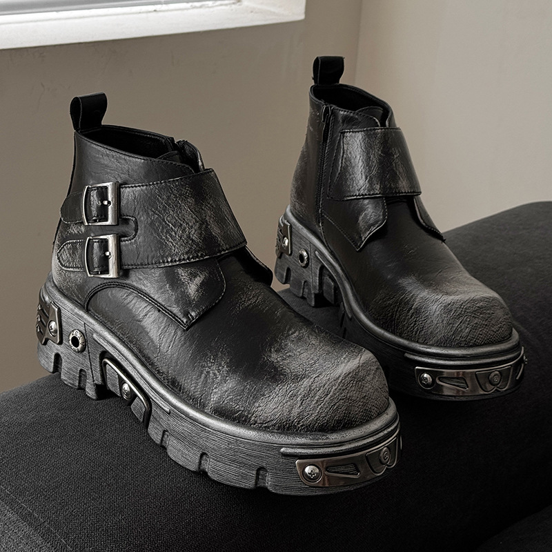 Botas de plataforma punk gótic - Men'S Fashion Xxl reseña y precio