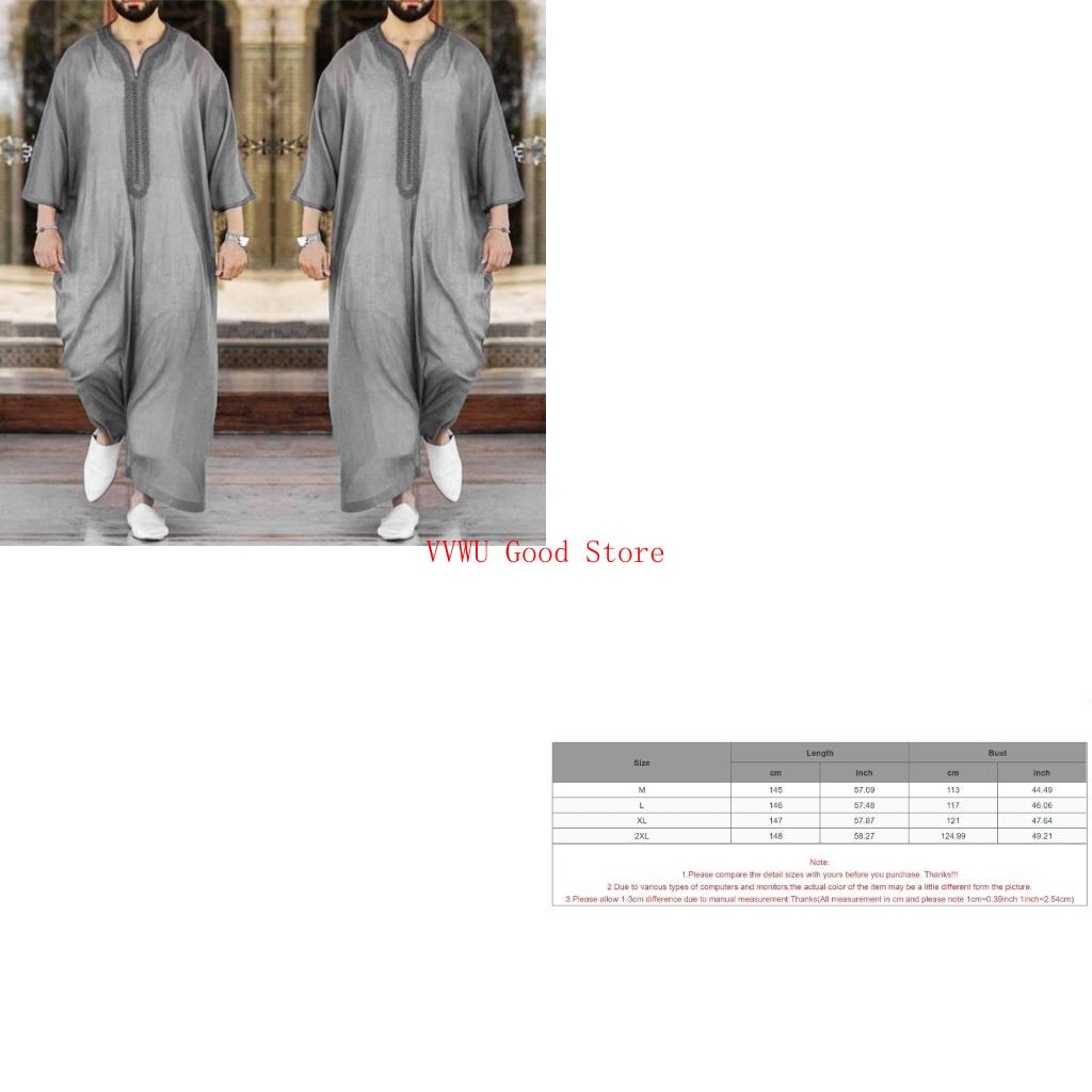 Hombres árabe islámico Kaftan  - Dubai Men'S Fashion reseña y precio