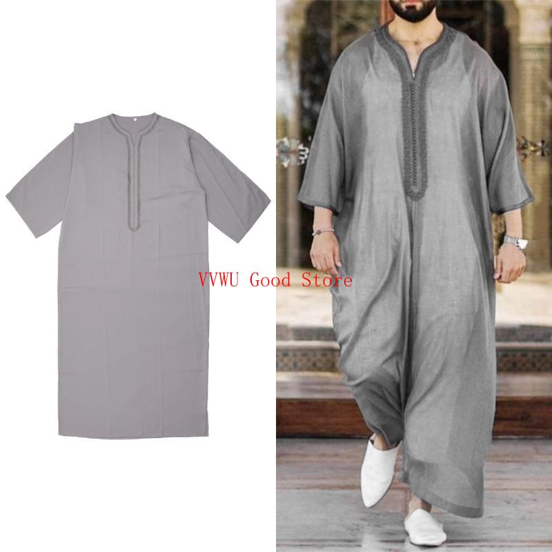 Hombres árabe islámico Kaftan  - Dubai Men'S Fashion reseña y precio