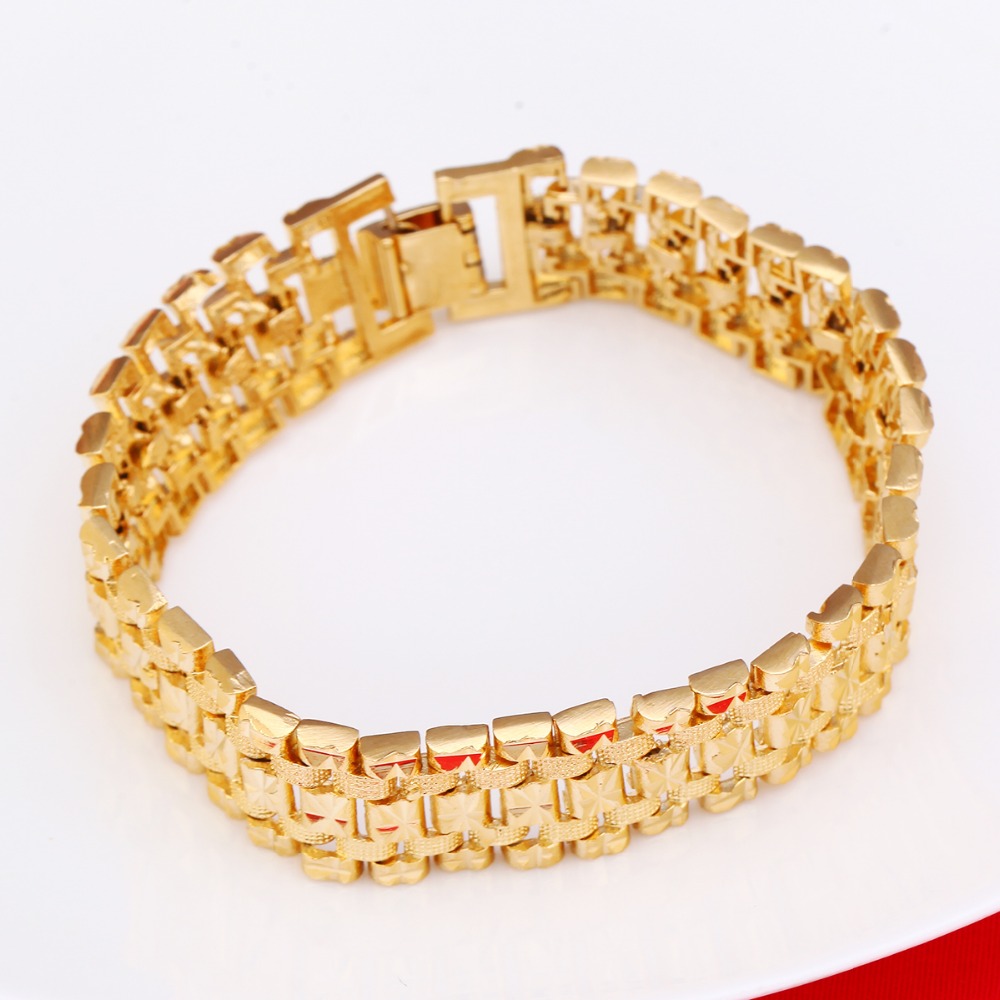 Pulsera de oro de Dubái para h - Dubai Men'S Fashion reseña y precio