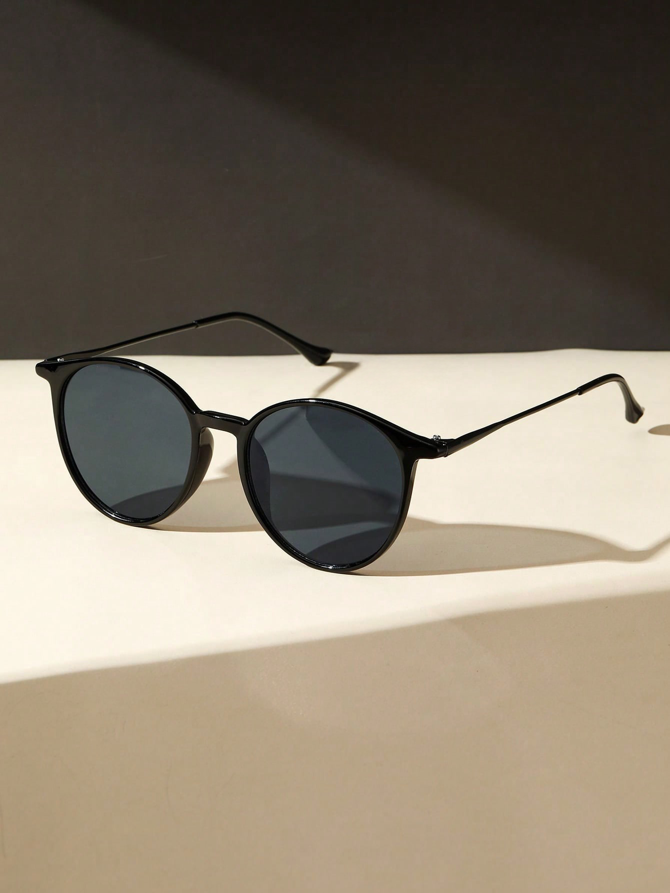 1 unidad de gafas de sol redon - Men'S Fashion Round Glasses reseña y precio
