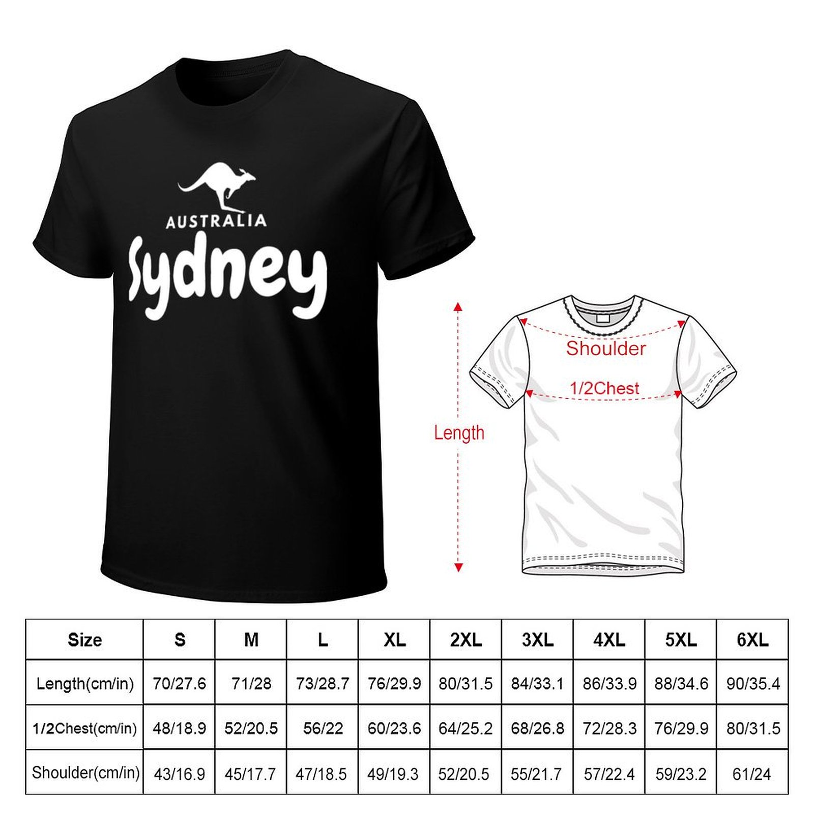 Camiseta de Sydney, Australia, - Men'S Fashion Sydney reseña y precio