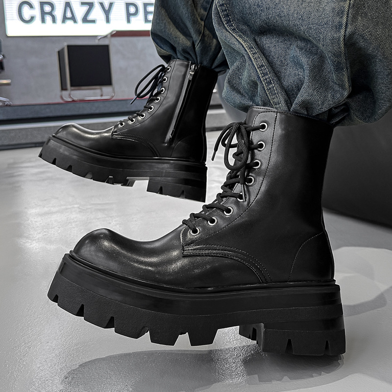 Botas de motociclista de estil - Chelsea Boots Men reseña y precio