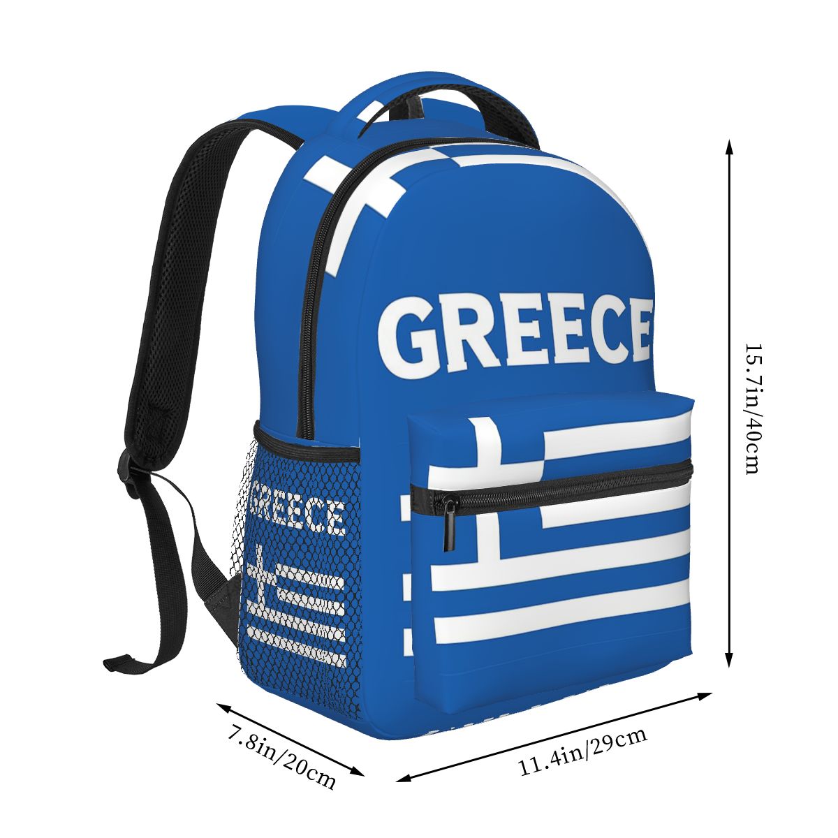 Mochila escolar con bandera gr - Men'S Fashion Greece reseña y precio