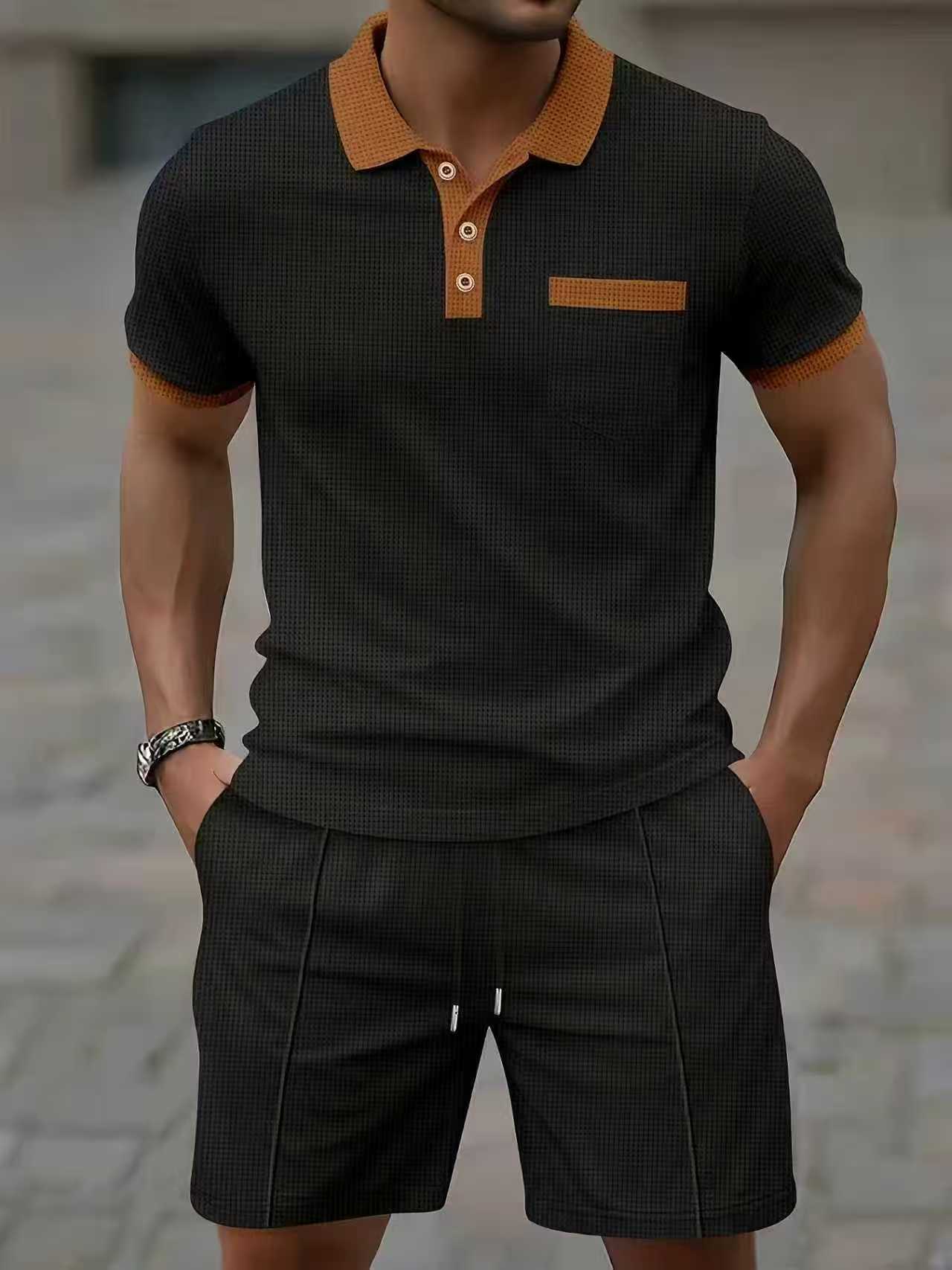 Conjunto de camiseta polo y pa - Men'S Fashion Videos reseña y precio