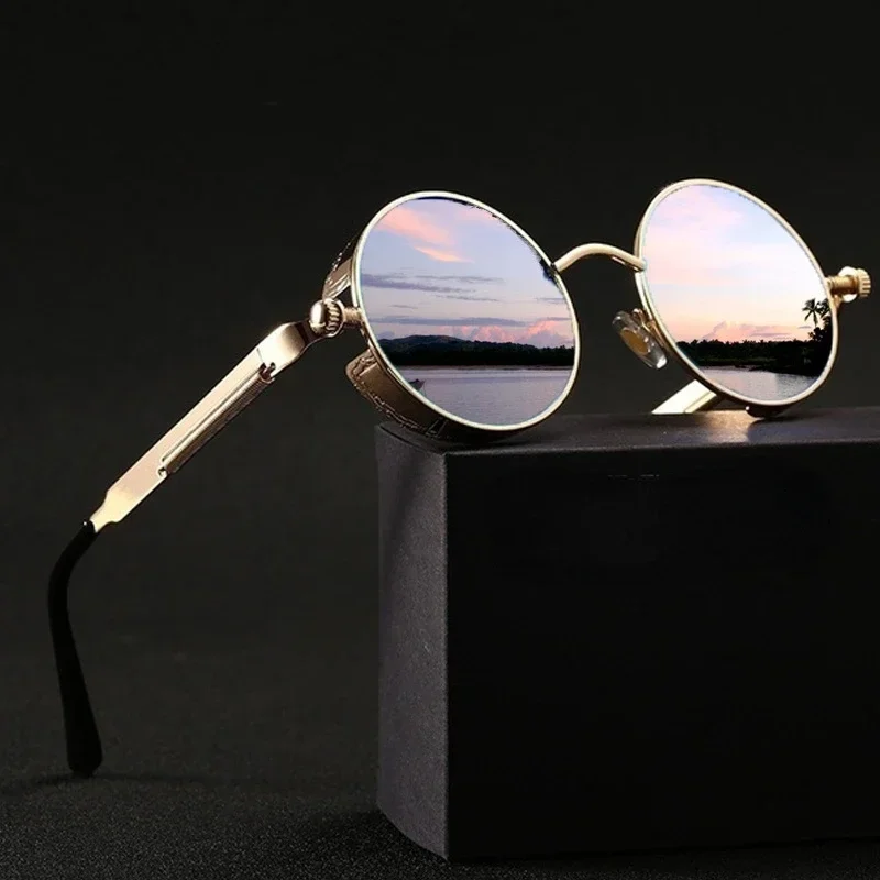 Gafas de Sol Deportivas Clásic - Men'S Fashion Round Glasses reseña y precio