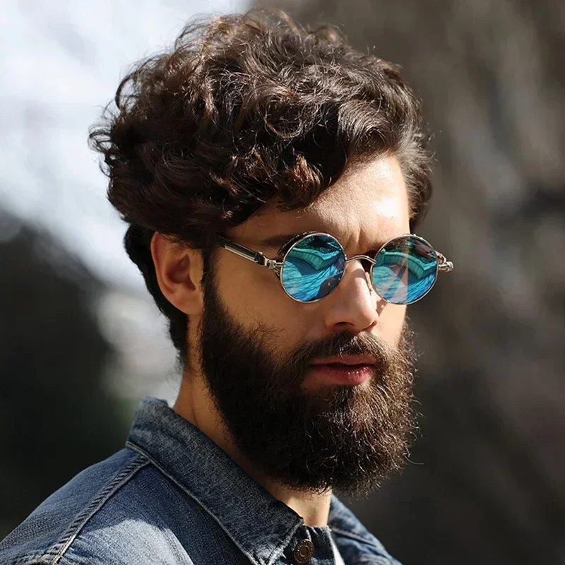 Gafas de Sol Deportivas Clásic - Men'S Fashion Round Glasses reseña y precio