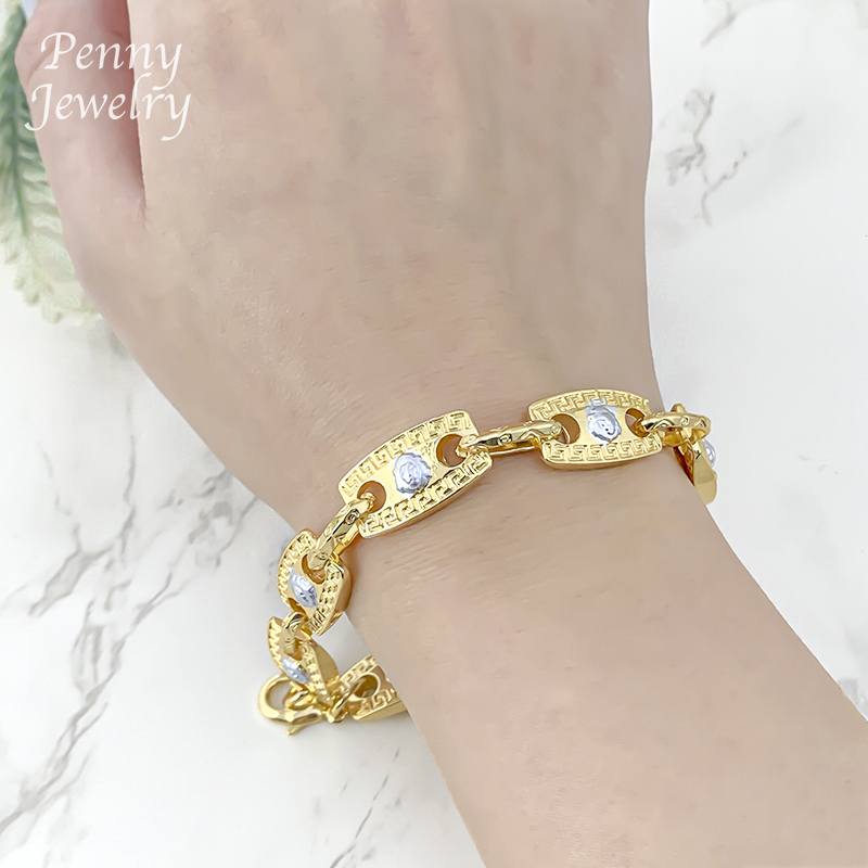 Conjunto de joyería de pulsera - Dubai Men'S Fashion reseña y precio