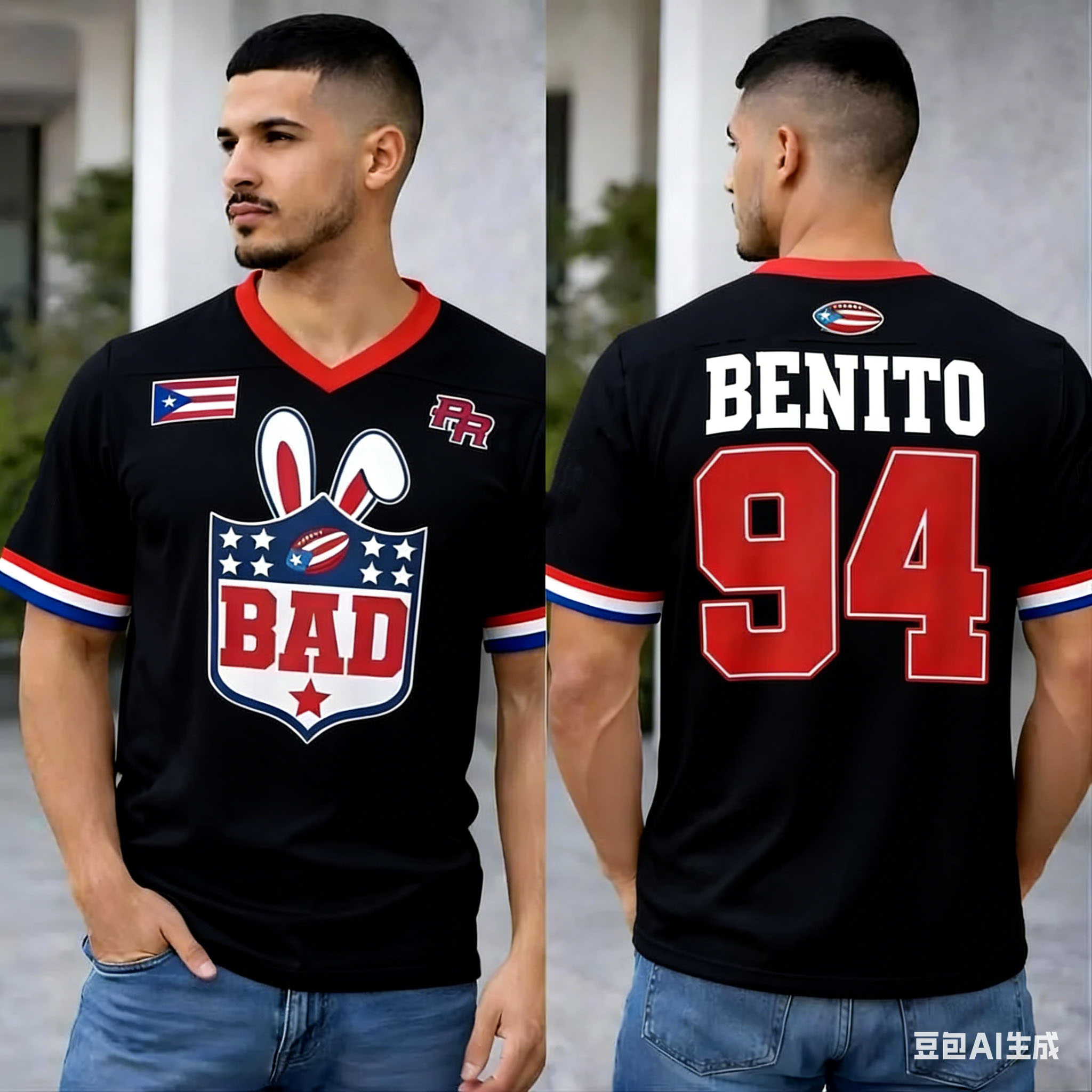 Camiseta de Rugby Team Benito  - Mens Fashion Rugby Shirts reseña y precio