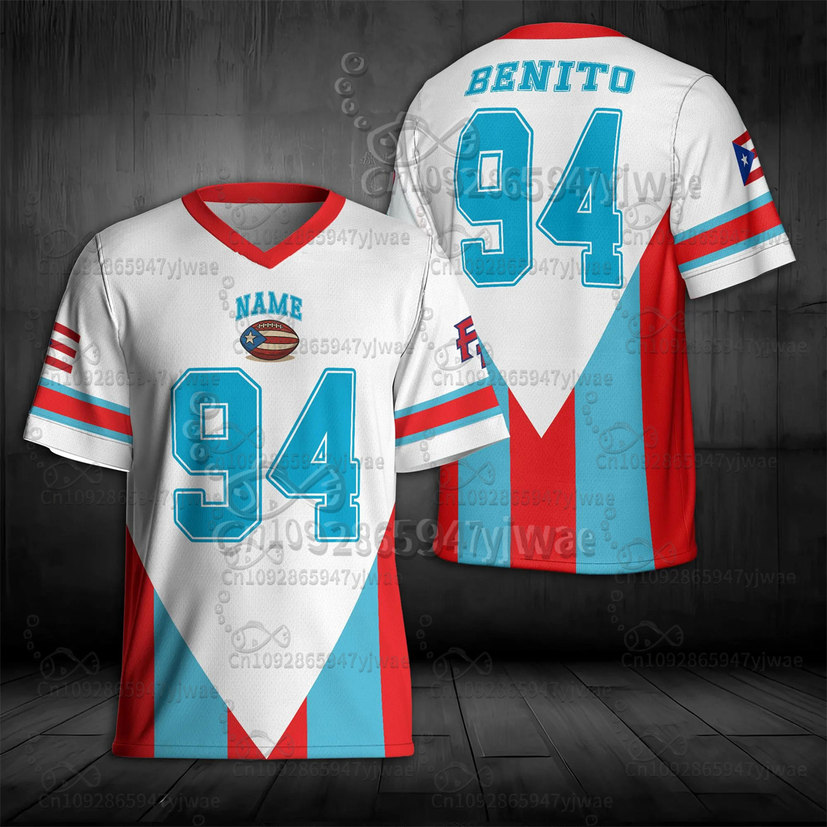 Camiseta de Rugby Team Benito  - Mens Fashion Rugby Shirts reseña y precio