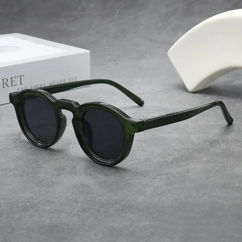Gafas de sol redondas de alta  - Men'S Fashion Round Glasses reseña y precio