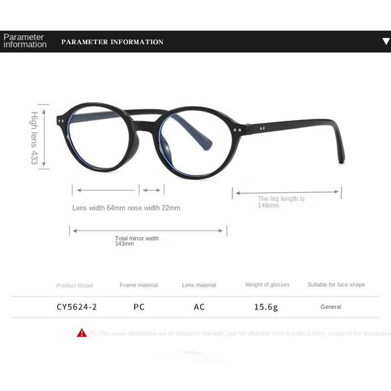 Gafas Anti Luz Azul para Mujer - Men'S Fashion Round Glasses reseña y precio